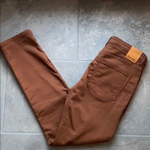 DU/ER camel pants 27x30